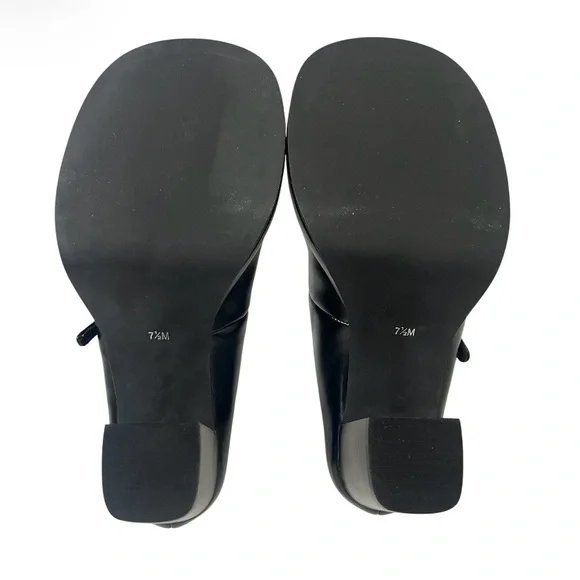 Y2K Mudd Women's Black Mary Jane Platform Heels - Size 7.5 - Picture 8 of 10